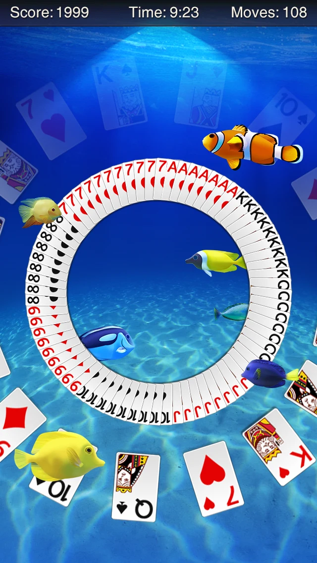 Pyramid Solitaire screenshot