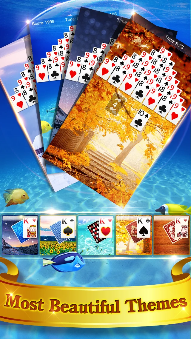 Pyramid Solitaire screenshot