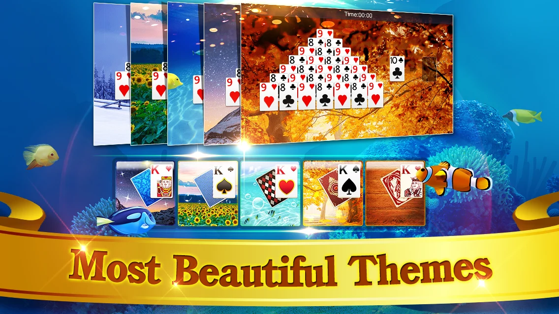 Pyramid Solitaire screenshot