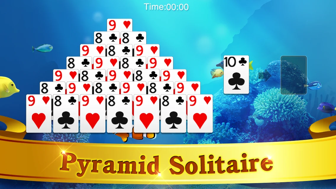 Pyramid Solitaire screenshot
